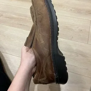 Ecco | Shoes | Ecco Light Shock Point Brown Leather Slipon  display picture 1